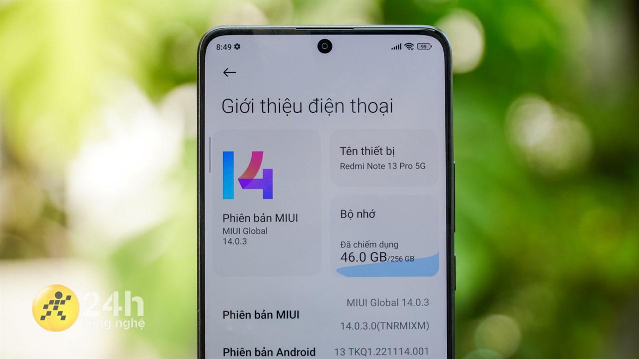 Mình cảm thấy tiếc nuối một chút khi Redmi Note 13 Pro 5G vẫn đang chạy MIUI 14 thay vì Xiaomi HyperOS.