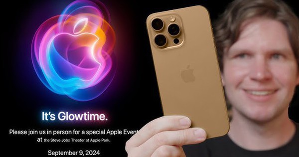 iPhone 16 ra mắt tại It’s Glowtime vào ngày 9/9 này sẽ có gì mới?