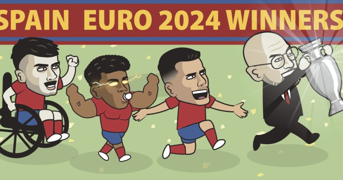 Dân mạng tổng kết Euro 2024 bằng loạt ảnh chế hài hước