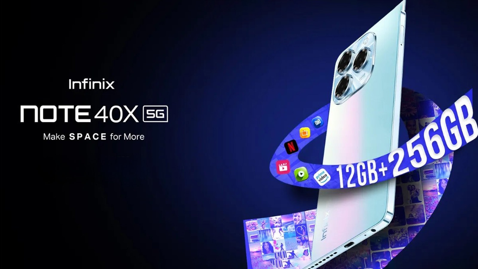 Infinix NOTE 40X 5G ra mắt, giá từ 4,4 triệu đồng