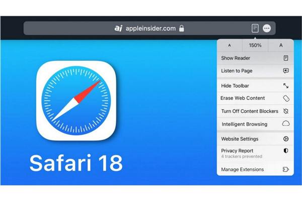 iOS 18 cập nhật thêm nhiều tính năng mới và nâng cao khả năng duyệt web trên Safari 