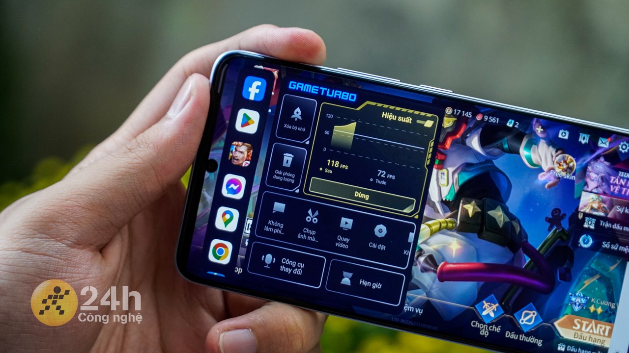 Ngoài ra, mình đã kích hoạt tính năng Game Turbo trên Redmi Note 13 Pro+ 5G.