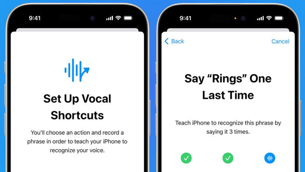 Vocal Shortcuts (tính năng tùy chỉnh phím tắt giọng nói) có thể sẽ được xuất hiện trong iOS 18