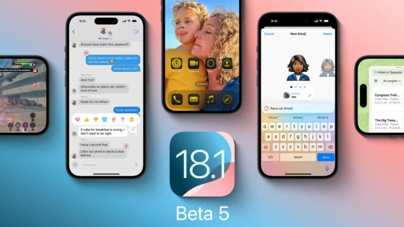 iOS 18.1 beta 5 hỗ trợ kéo thả file giữa iPhone và MacBook