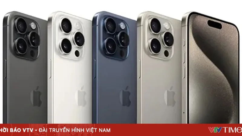 iPhone 15 Pro Max là smartphone bán chạy nhất thế giới