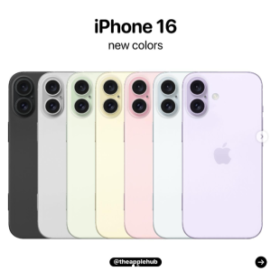 iPhone 16 Plus màu tím nguồn Instagram