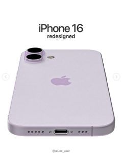 iPhone 16 Plus màu tím nguồn Instagram