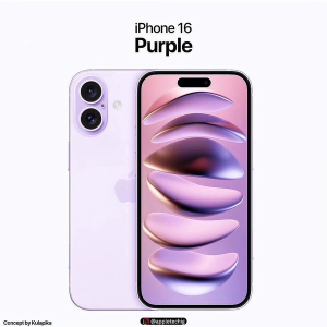 iPhone 16 Plus màu tím nguồn Twitter