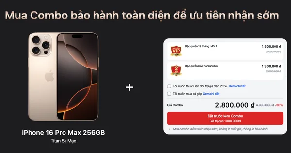 Cửa hàng ‘ép’ khách mua thêm đồ để nhận iPhone 16 Pro Max sớm