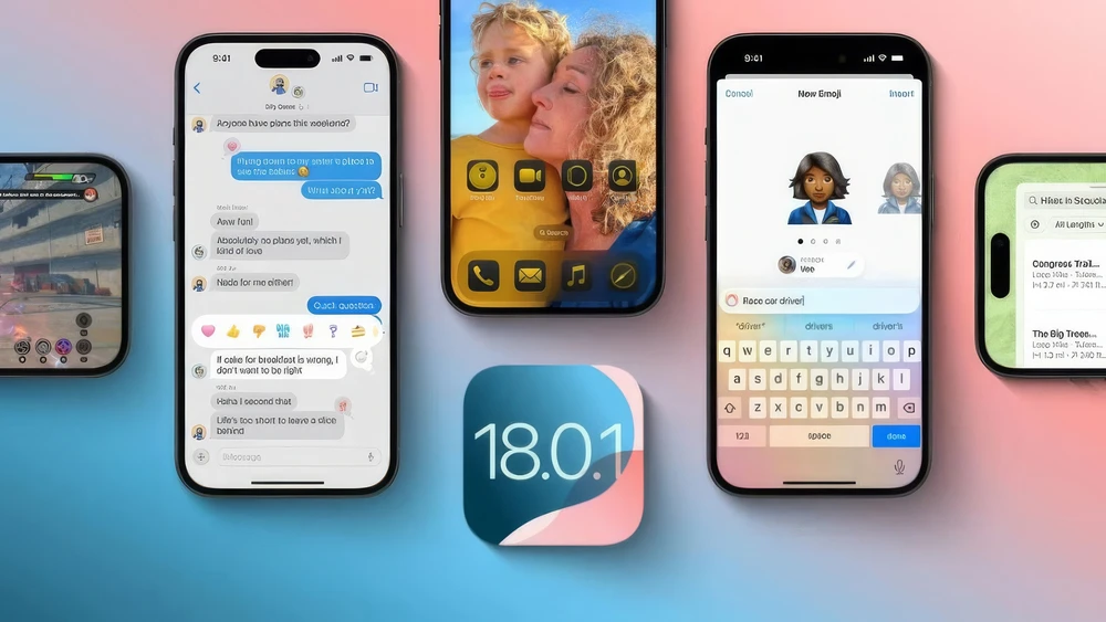 Apple phát hành bản cập nhật iOS 18.0.1 để sửa các vấn đề phát sinh.