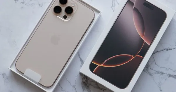 Giá iPhone 16 Pro Max màu vàng liên tục thiết lập đáy mới trên thị trường “chợ đen”