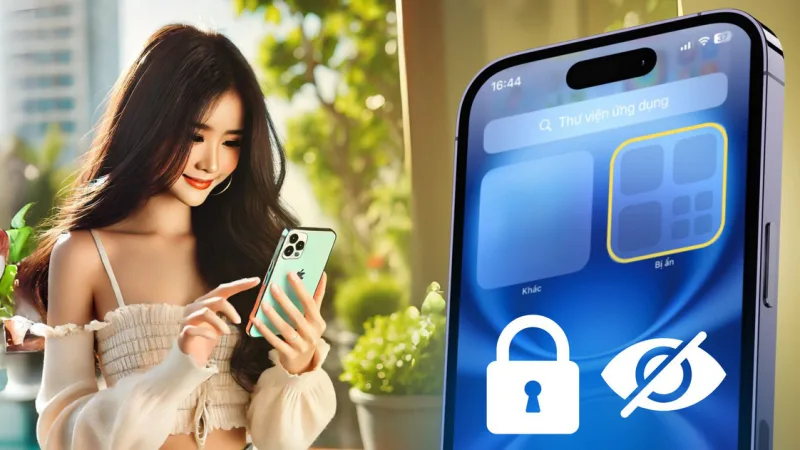 Cách khóa và ẩn ứng dụng trên iPhone đơn giản, nhanh chóng