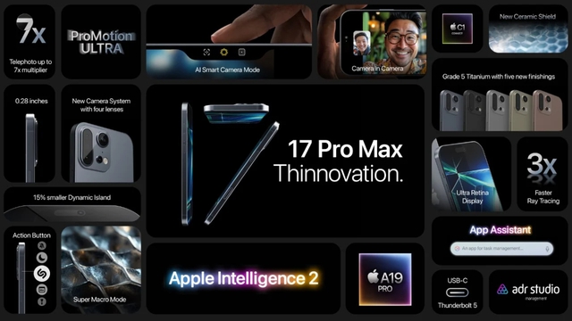 Ý tưởng iPhone 17 Pro Max đầy táo bạo- Ảnh 9.