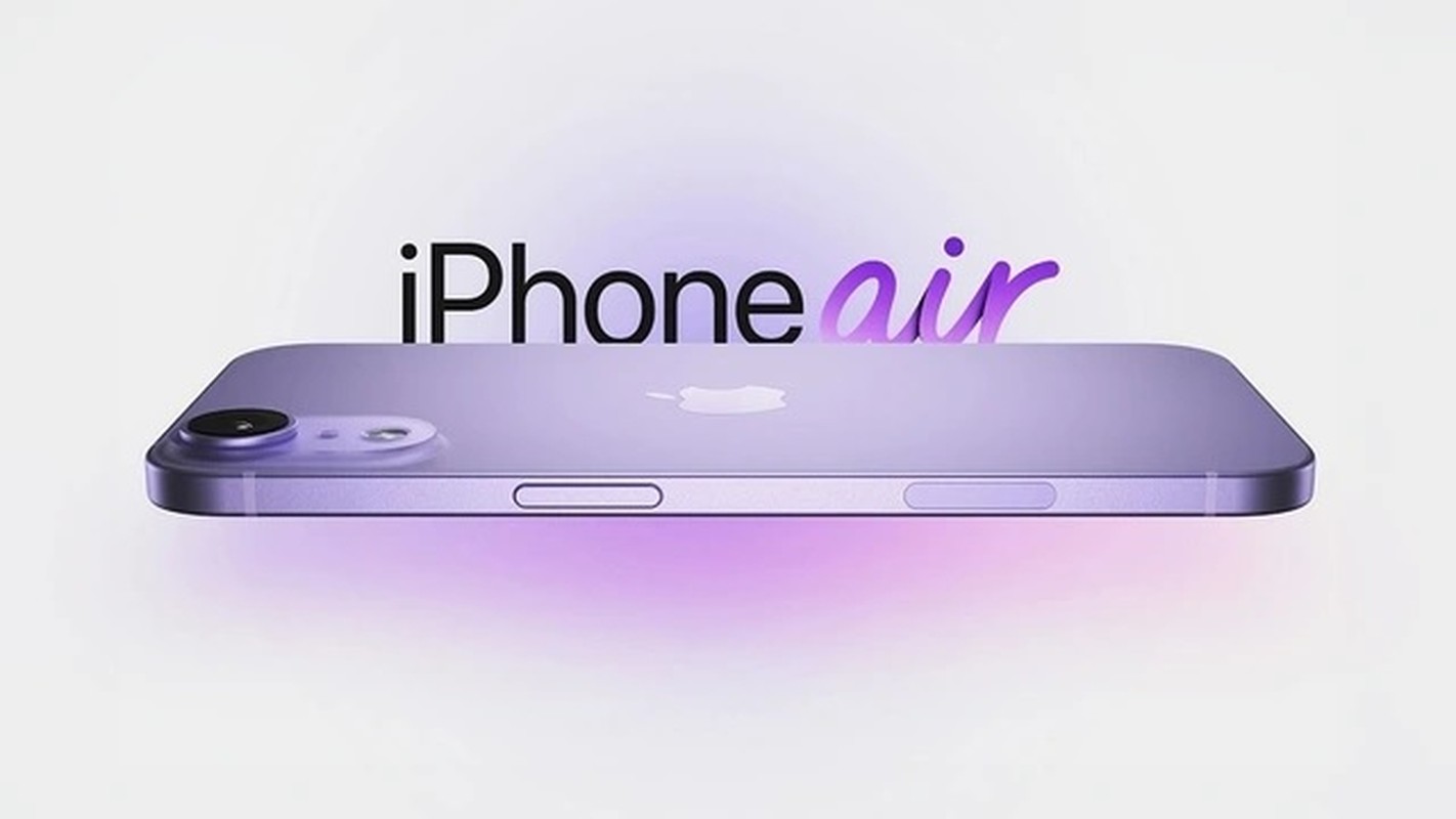 Ro tin don iPhone 17 Air se mong nhat tu truoc den nay