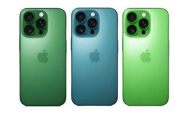   Một trong ba màu có thể được Apple xem xét đưa lên iPhone 17 Pro. Ảnh: Majin Bu