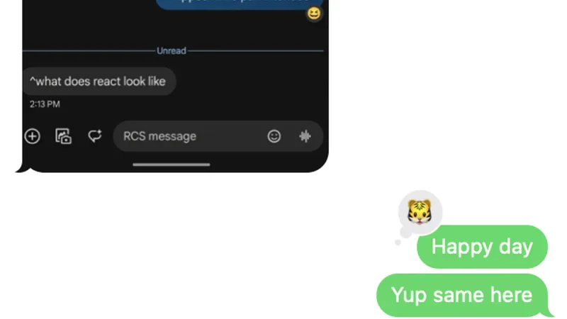 Tin nhắn RCS tiến gần iMessage